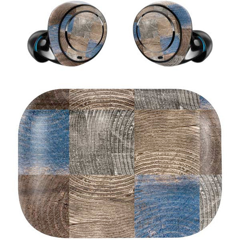 Lumber Grid Amazon Echo Buds Skin