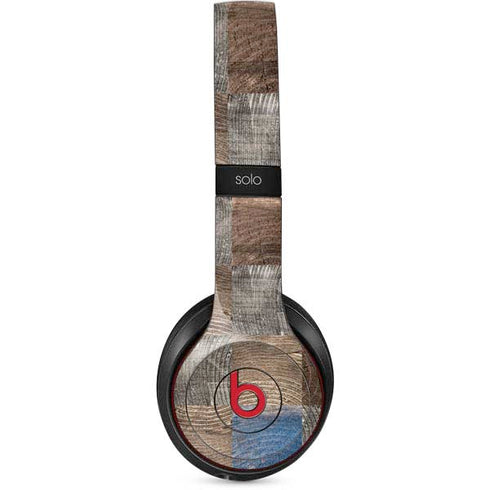 Lumber Grid Beats Solo 2 Wireless Skin