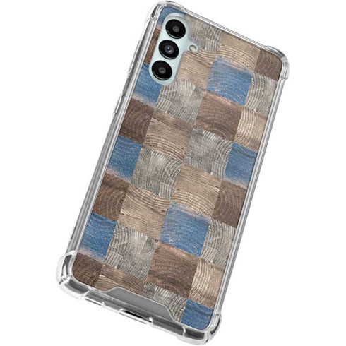 Lumber Grid Gabb Phone 4 Clear Case