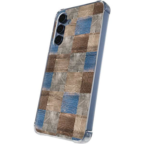 Lumber Grid Galaxy A35 5G Clear Case