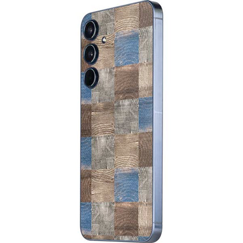Lumber Grid Galaxy A35 5G Skin