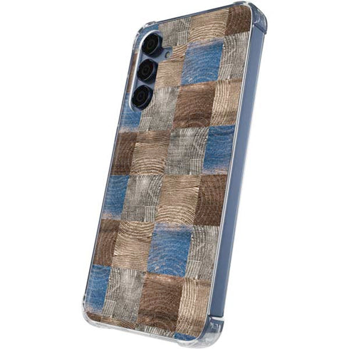 Lumber Grid Galaxy A55 5G Clear Case