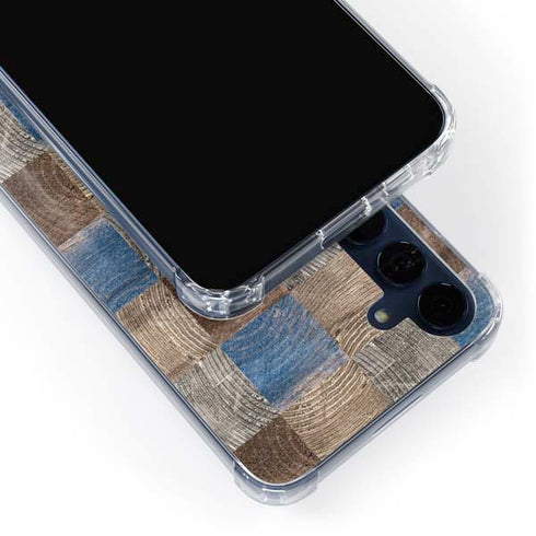 Lumber Grid Galaxy A55 5G Clear Case