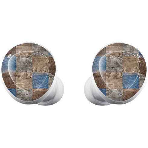 Lumber Grid Galaxy Buds Plus Skin