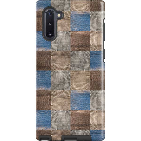 Lumber Grid Galaxy Cases