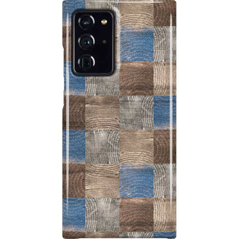 Lumber Grid Galaxy Cases
