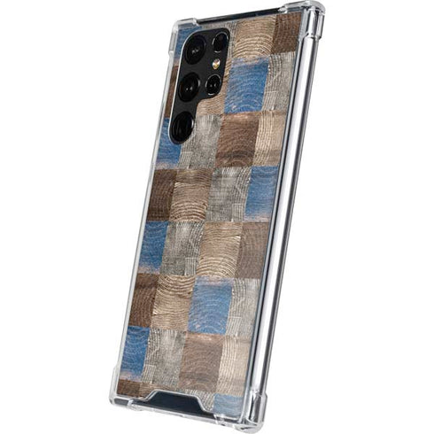 Lumber Grid Galaxy S23 Ultra Clear Case