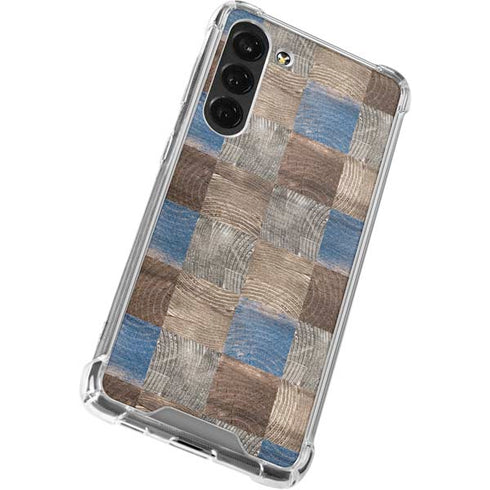Lumber Grid Galaxy S24 FE Clear Case