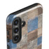 Lumber Grid Galaxy S25 Impact Case