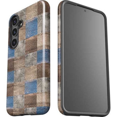 Lumber Grid Galaxy S25 Plus Impact Case