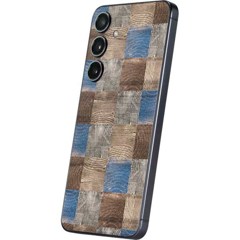 Lumber Grid Galaxy S25 Plus Skin