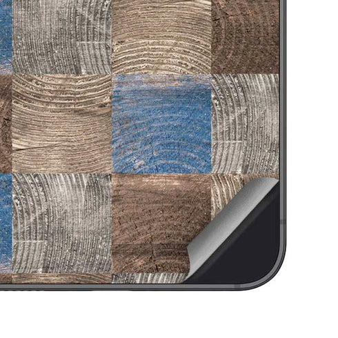 Lumber Grid Galaxy S25 Plus Skin