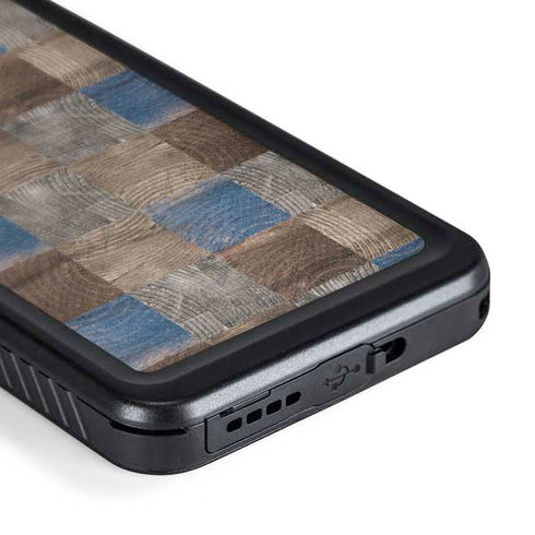 Lumber Grid Galaxy S24 Plus Waterproof Case