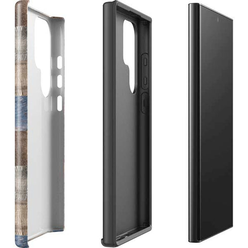 Lumber Grid Galaxy S25 Ultra Impact Case
