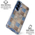 Lumber Grid Galaxy S25 Clear Case