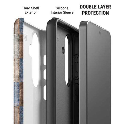 Lumber Grid Galaxy S26 Impact Case
