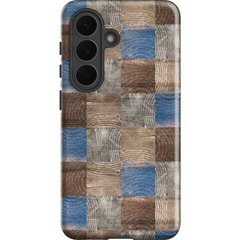 Lumber Grid Galaxy S26 Plus Impact Case