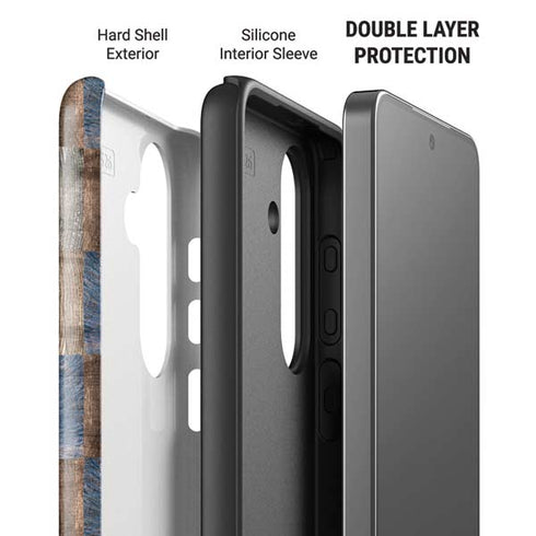 Lumber Grid Galaxy S26 Plus Impact Case