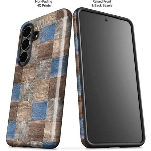 Lumber Grid Galaxy S26 Plus Impact Case
