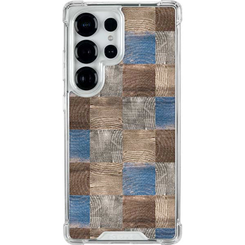 Lumber Grid Galaxy S26 Ultra Clear Case