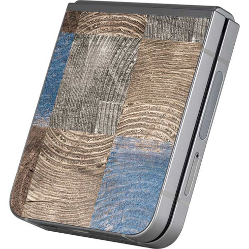 Lumber Grid Galaxy Z Flip6 Skin