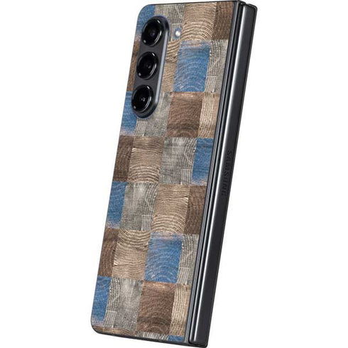 Lumber Grid Galaxy Z Fold5 5G Skin