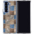 Lumber Grid Galaxy Z Fold6 Clear Case