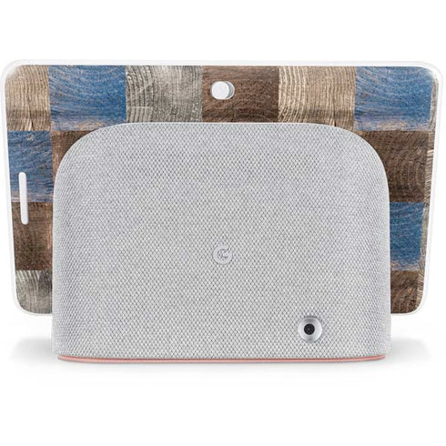 Lumber Grid Google Home Hub Skin