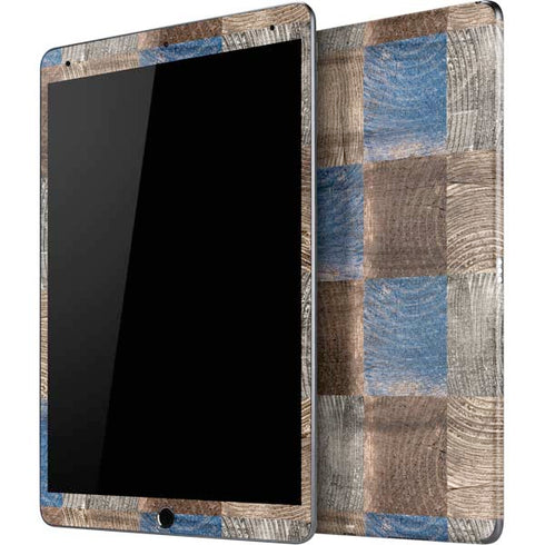 Lumber Grid iPad Skins