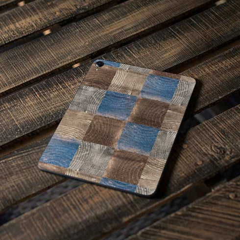 Lumber Grid Apple iPad Pro Skin