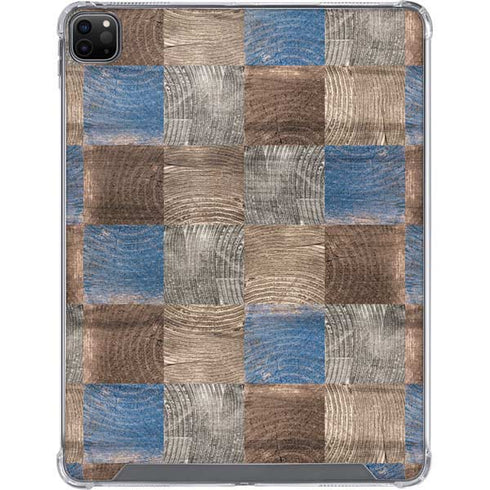 Lumber Grid iPad Cases