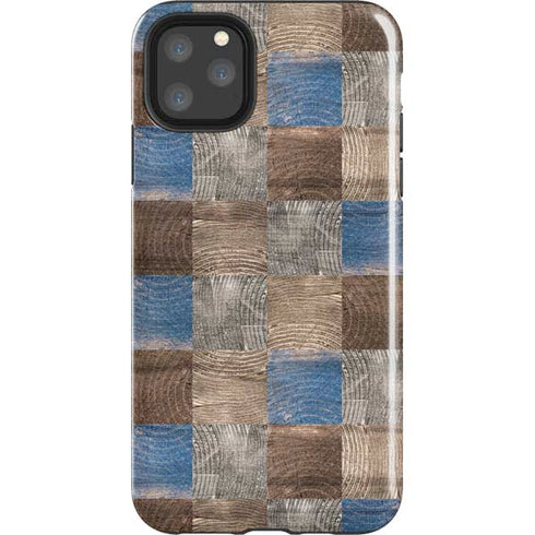 Lumber Grid iPhone Cases