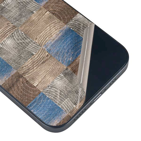 Lumber Grid iPhone Skins