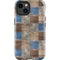 Lumber Grid iPhone 15 Impact Case