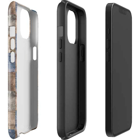Lumber Grid iPhone 15 Impact Case