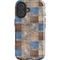Lumber Grid iPhone 16 Impact Case