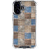 Lumber Grid iPhone 16 Plus Clear Case