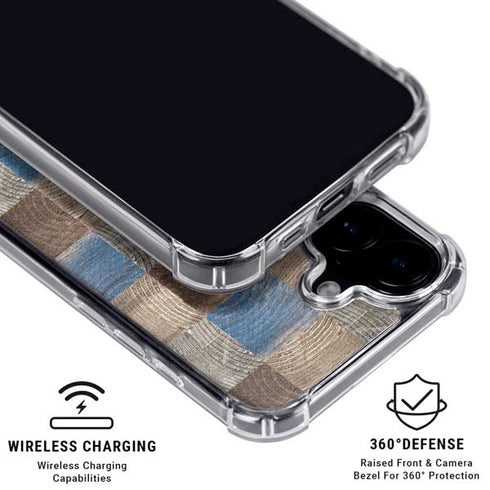Lumber Grid iPhone 16 Plus MagSafe Case