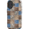 Lumber Grid iPhone 16 Plus Magsafe Impact Case