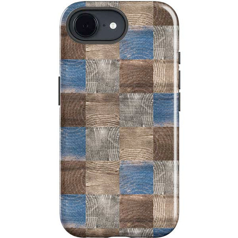 Lumber Grid iPhone 16e Impact Case