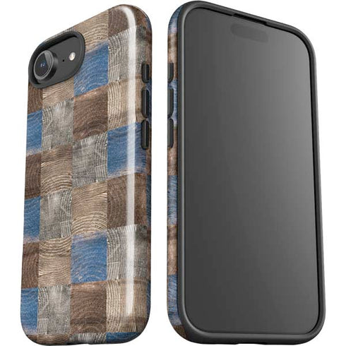 Lumber Grid iPhone 16e Impact Case