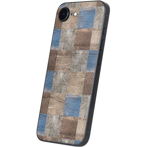 Lumber Grid iPhone 16e Skin