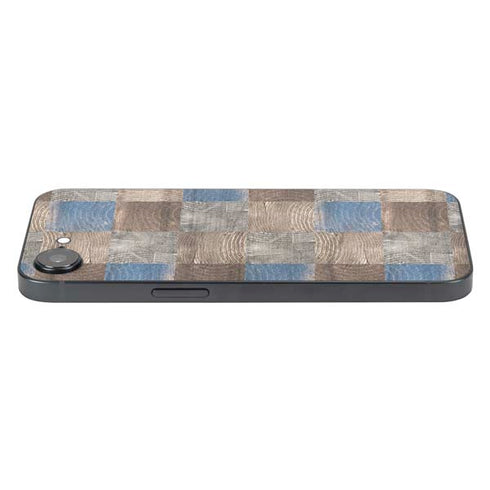 Lumber Grid iPhone 16e Skin