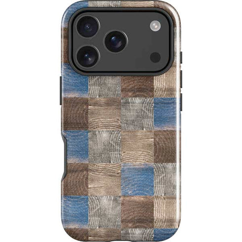 Lumber Grid iPhone 18 Pro Impact Case