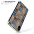 Lumber Grid iPhone X/XS Clear Case