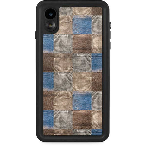 Lumber Grid iPhone Cases