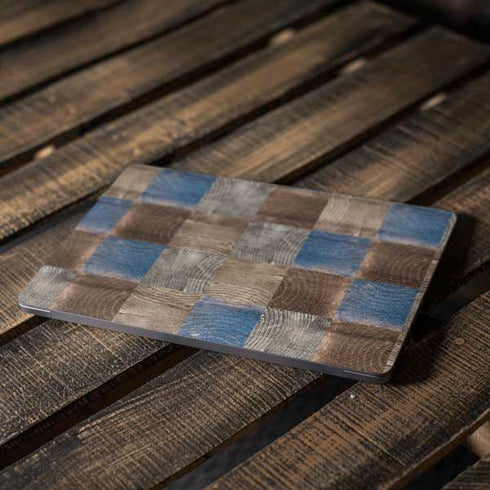 Lumber Grid Apple MacBook Air Skin