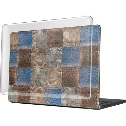 Lumber Grid MacBook Pro 14in (2021-24) Case plus Skin