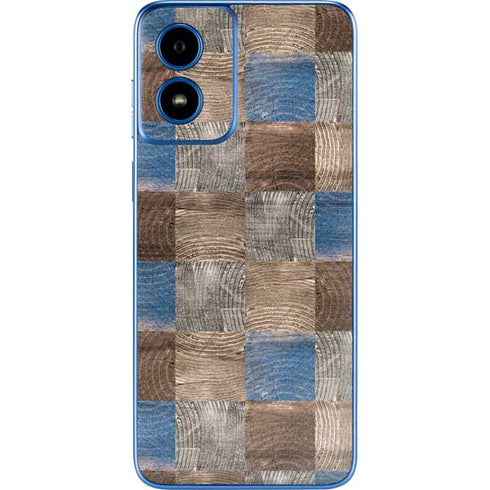 Lumber Grid Moto G Play 4G (2024) Skin