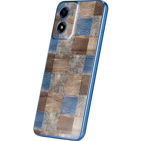 Lumber Grid Moto G Play 4G (2024) Skin